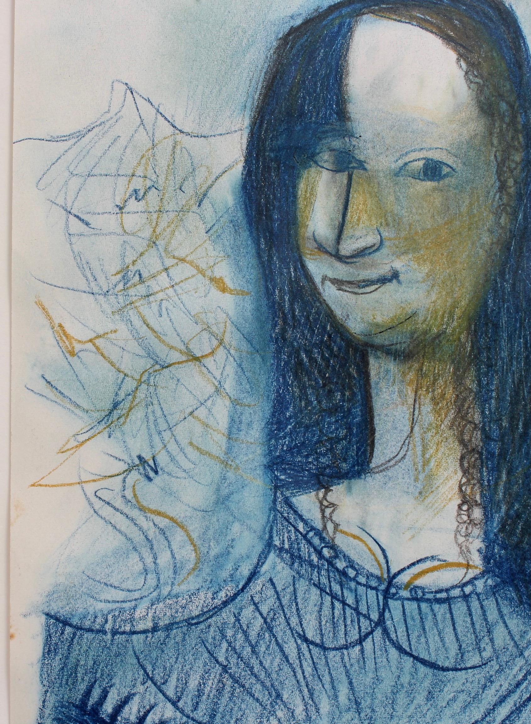 Portrait d'une femme souriante en vente 3