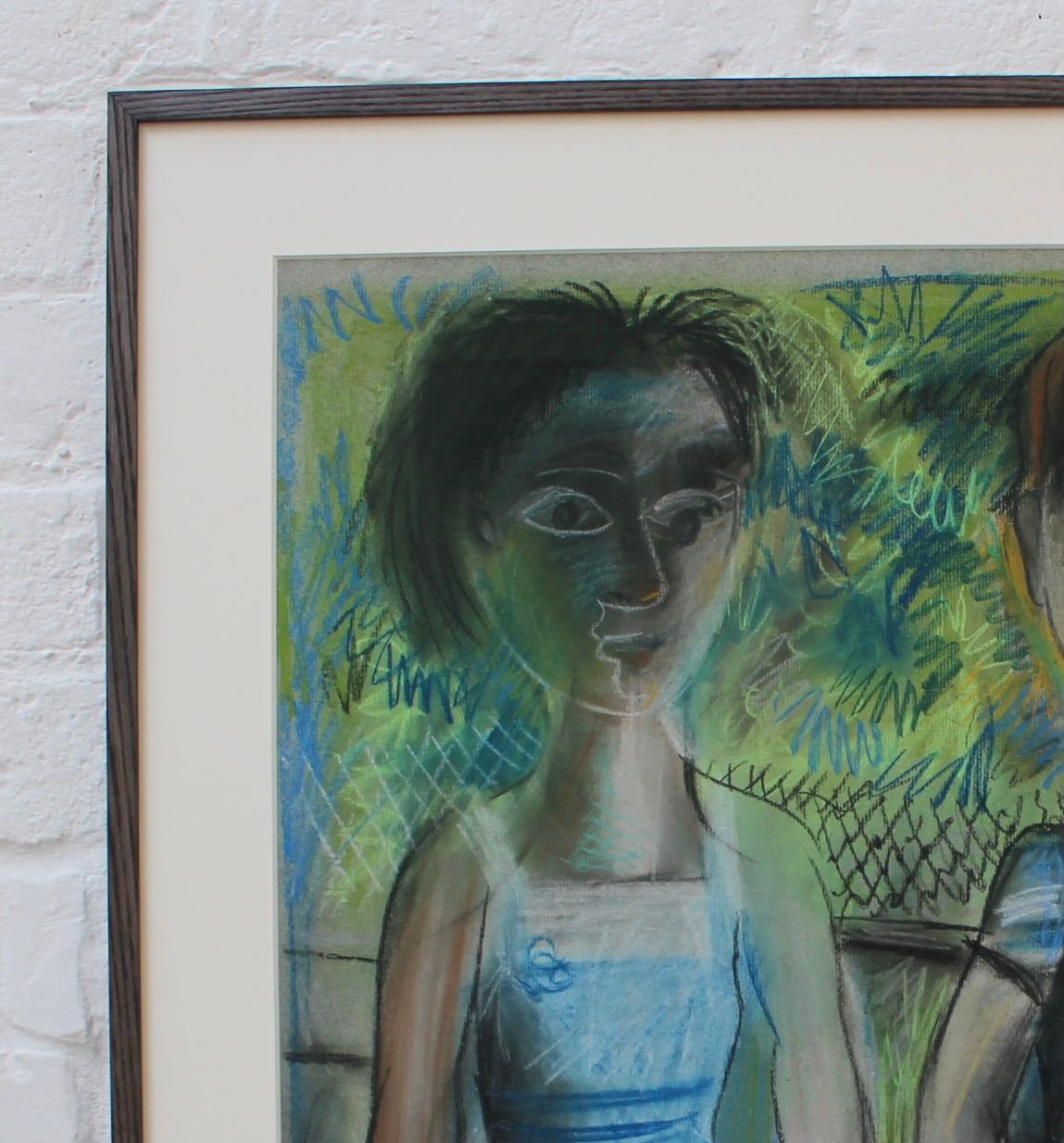 Les enfants - Gris Portrait par Raymond Debieve