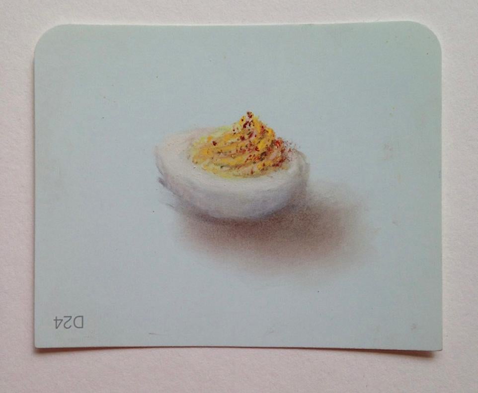 Mie Yim Figurative Art - Deviled Egg