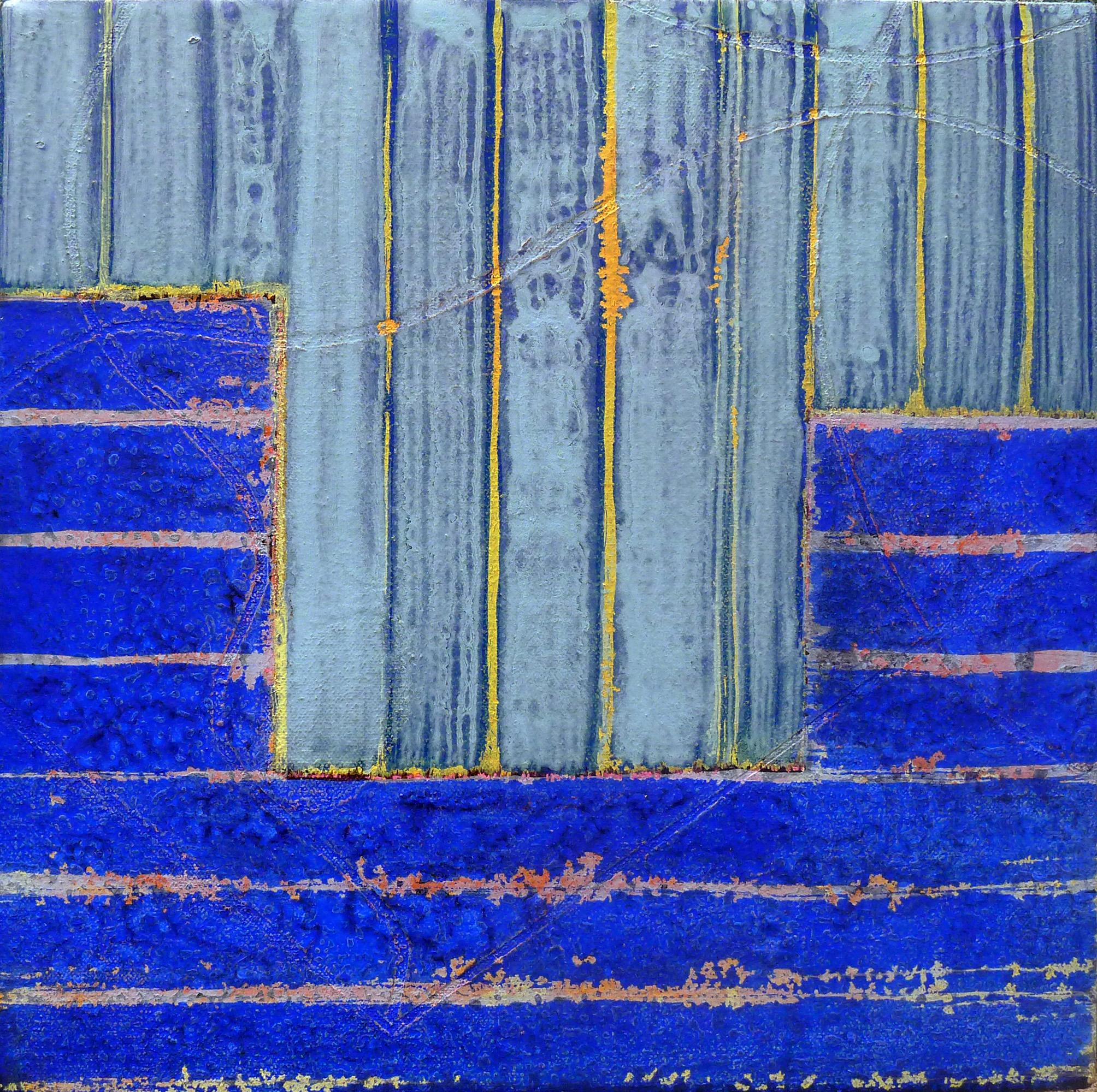 Suejin Jo Abstract Painting - Blue on Blue
