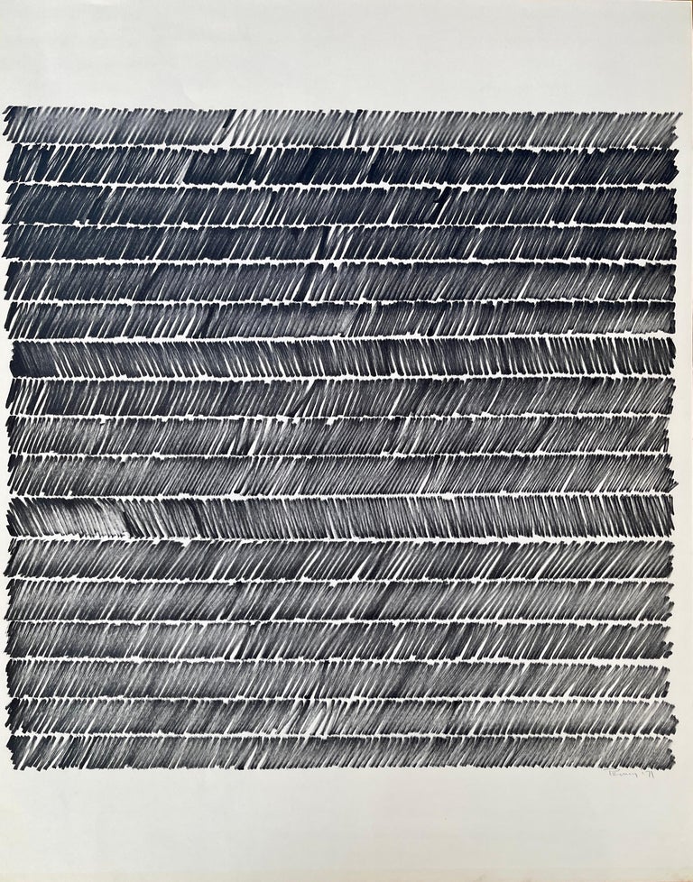 Aubrey Penny - Aubrey Penny Reflection Series Abstract Drawing For Sale ...