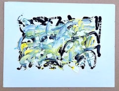 Aubrey Penny Aquarell - Serie Biological Structure - Signiert und datiert