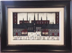 Bustling City, inspired by Lowry 