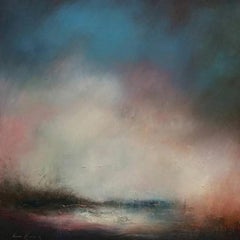 Secret Cove, peinture atmosphérique de paysage marin, peinture contemporaine 