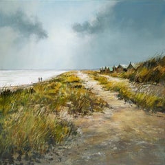 Along the Coast, Walberswick, grande impression, édition limitée, paysage