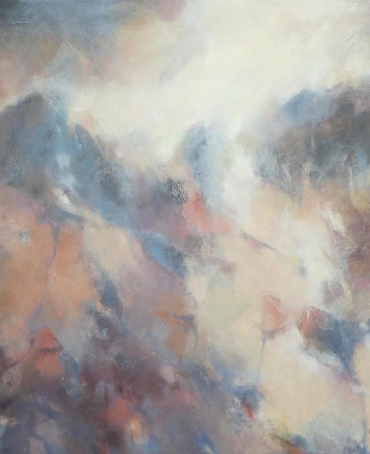 Jo Jenkins Abstract Painting - A Higher Place... Wales