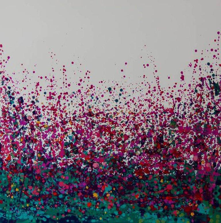 Sophie Berger Abstract Painting - Bloom