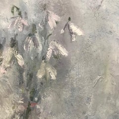 Gloucestershire Snowdrops, Original Flower Painting by Jemma Powell