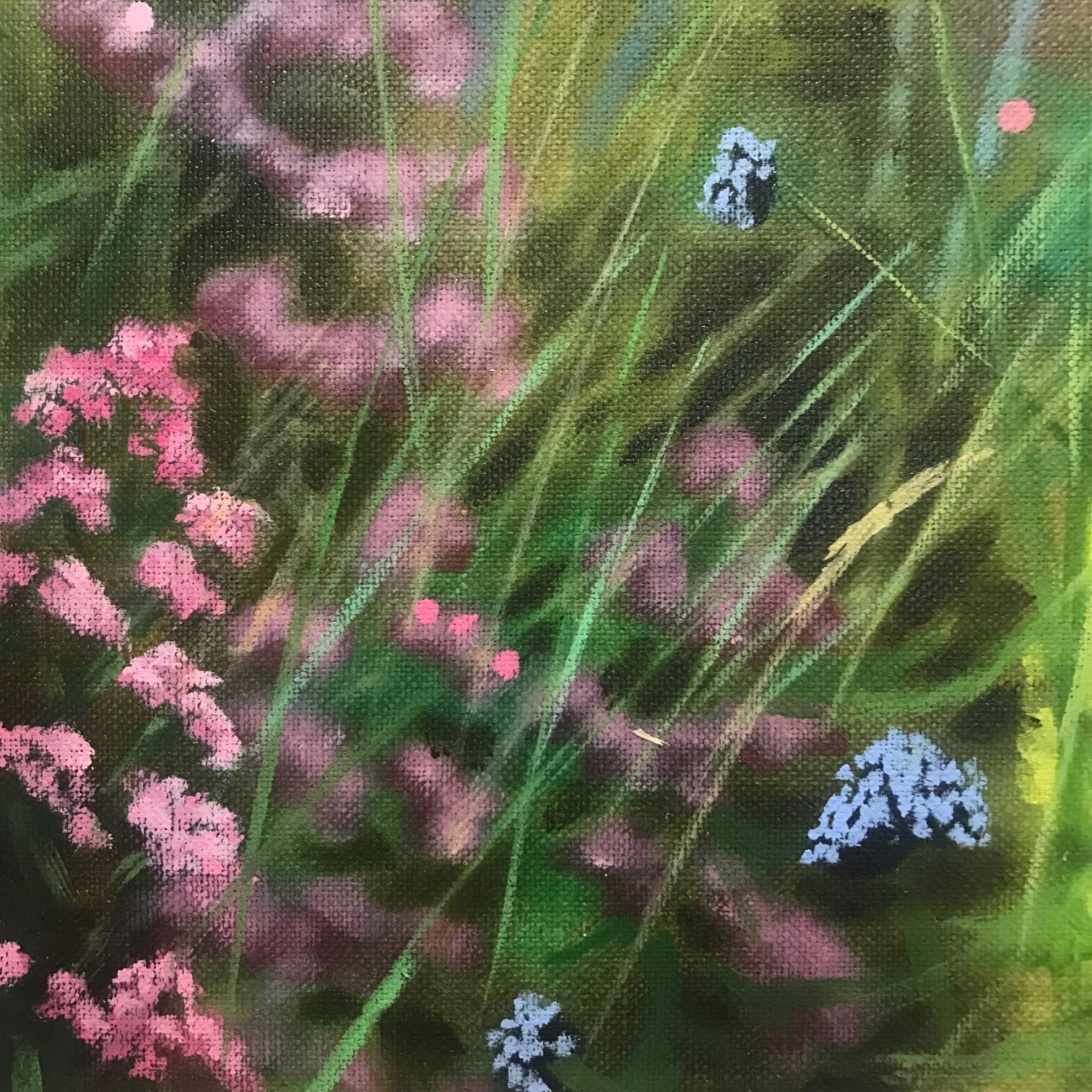 flower border painting