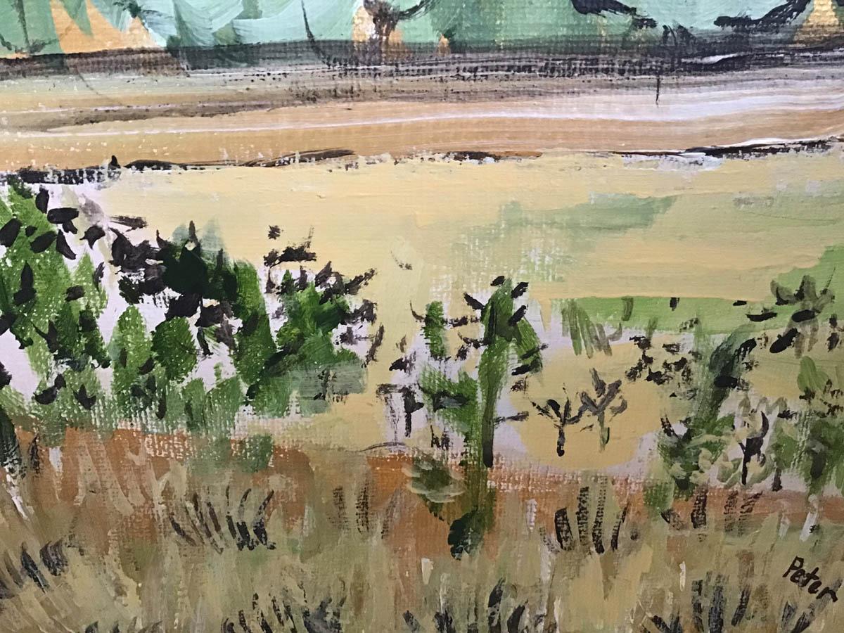 Lo que podría haber sido... Y lo que ha sucedido - Painting de Sally Ann Wake Jones and Peter Wake Jones