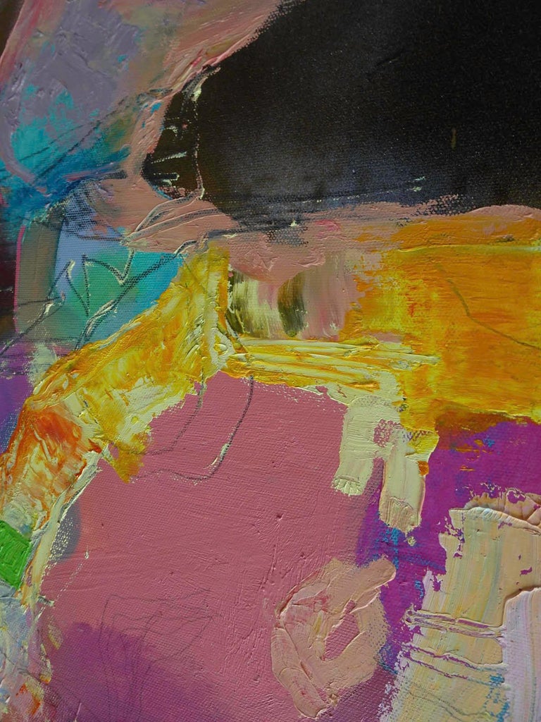 Teresa Pemberton Find The Clues Contemporary Abstract Painting