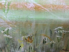 Gentle Summer Rain Falling From A Veil Of Silver Cloud BY SALLY ANNE WAKE JONES