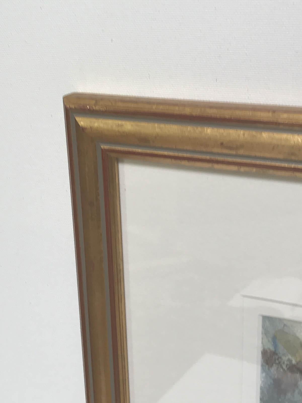 Trevor Waugh, Il vecchio studio, acquerello originale incorniciato, arte floreale in vendita 3