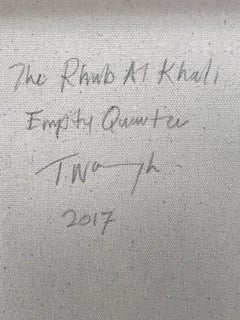 Trevor Waugh, The Rhub Al Khali, Original Oil Painting for Sale Online, Desert