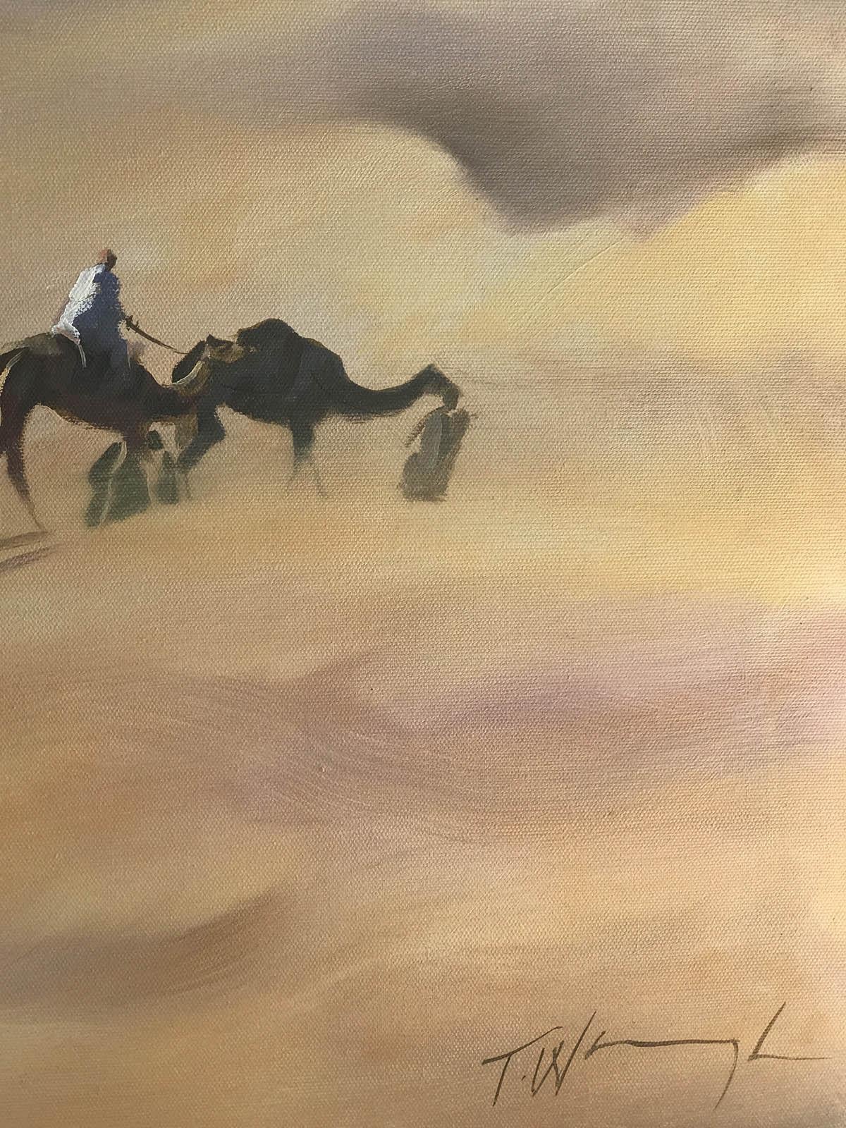 Trevor Waugh
The Rhub Al Khali
Original Unframed Oil Painting
Oil Paint on Canvas
Size: H 50.8cm (20 inches) x W 76.2 (30 inches)
Please note that in situ images are purely an indication of how a piece may look.

The Rhub Al Khali is an original