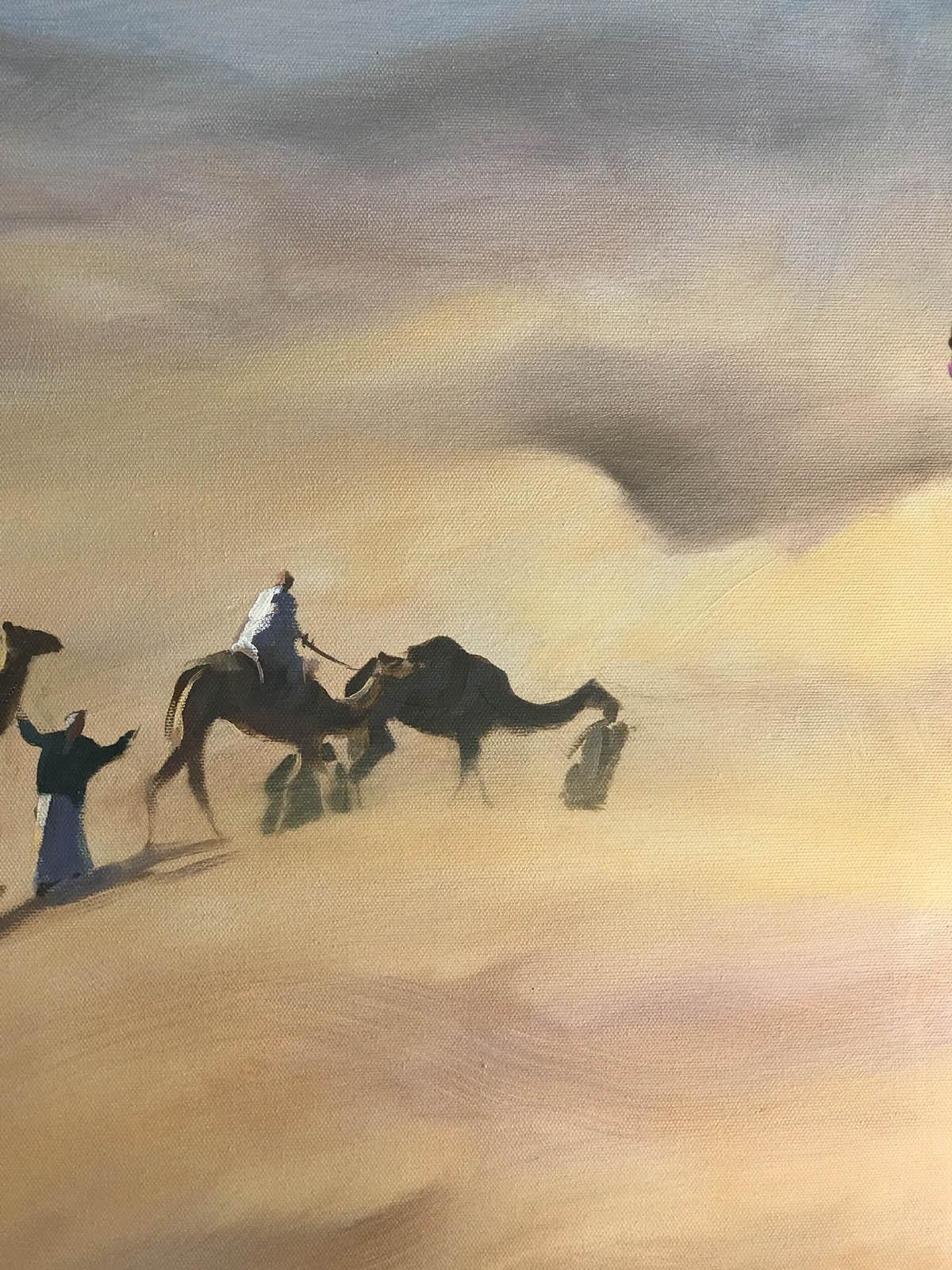 Trevor Waugh, The Rhub Al Khali, Original Oil Painting for Sale Online, Desert For Sale 2
