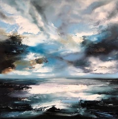 Beckoning of Distant Waters – Helen Howells – Original Seascape Oil Painting