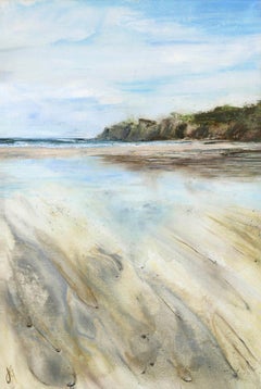 Pura Vida BY JANETTE GEORGE, Original Landscape Painting, Contemporary Seascape