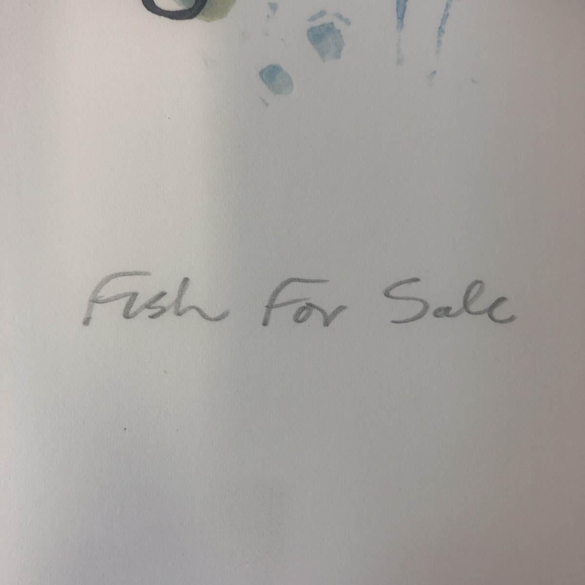 Colin Moore
Fish For Sale
Limited Edition Linocut Print of 100
3 Block Lino Print
Image Size: H 40cm x W 30cm
Sheet Size: H 50cm x W 38cm
Please note that in situ images are purely an indication of how a piece may look.

Fish For Sale is a limited