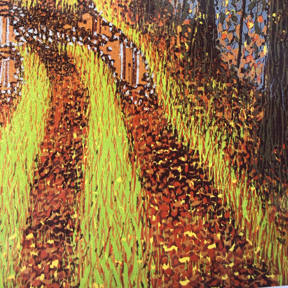 Autumn Lane, Mark Pearce, Contemporary Limited Edition Landscape Prints for Sale For Sale 1