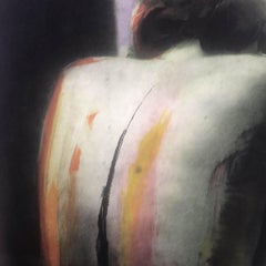 'Solitude' Colour Variation, Clare Grossman, Limited Edition Figurative Print
