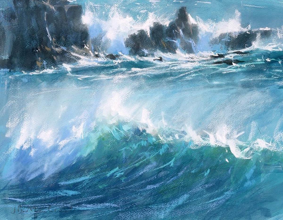 James Bartholomew, Westerly Squall, Limited Edition Seascape Print, Paintings