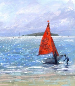 James Bartholomew, Mirror Dinghies Abersoch, Limited Edition Print of Wales