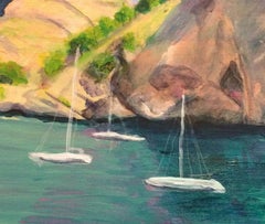 Sa Calobra, Majorca, Peri Taylor, Impressionist Landscapes, Original Painting