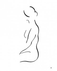 nude 9C BY DAVID JONES, Figurative Art, Black and White Art, Minimalist Art