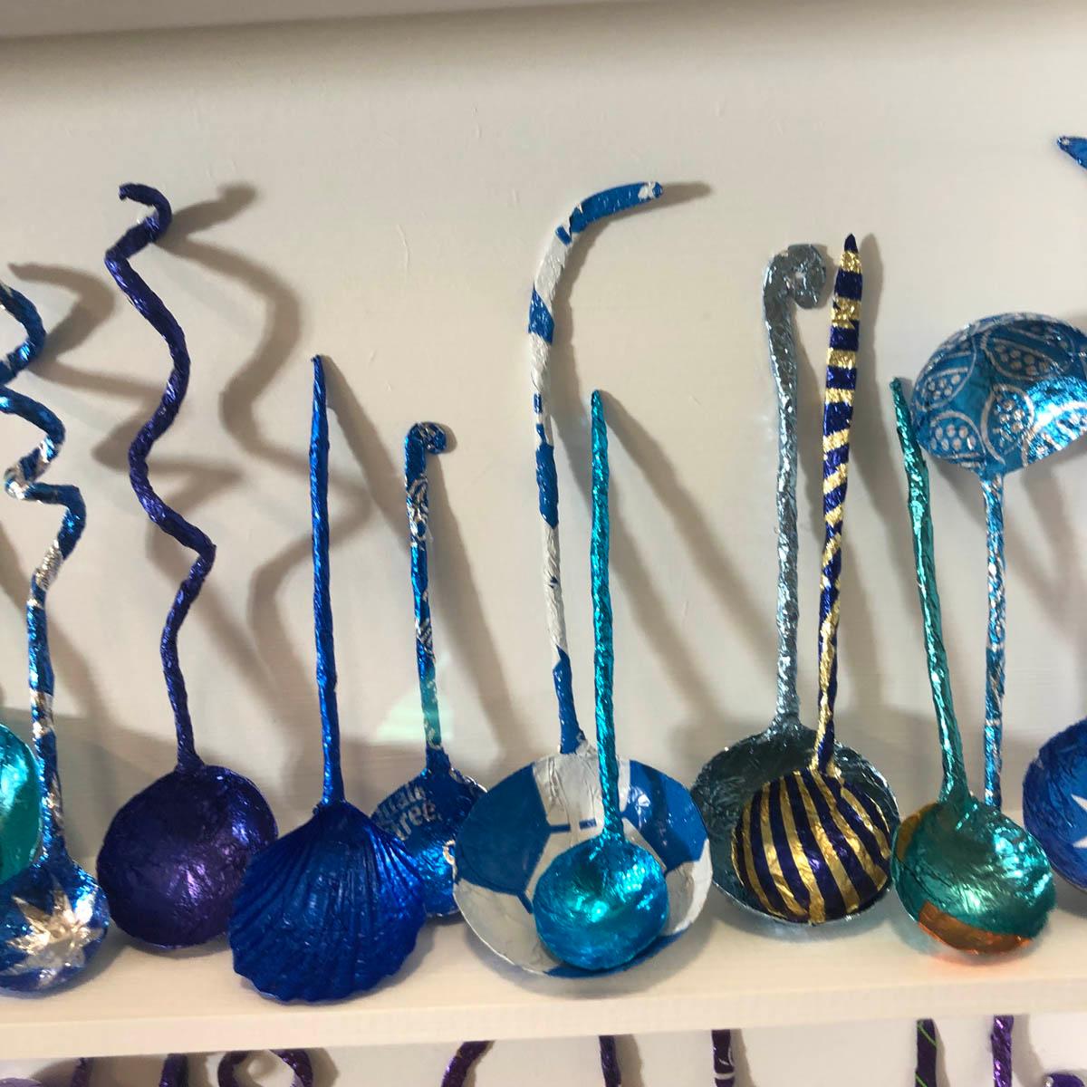 Joanne Tinker, Resting Spoons, Original 3D Art, Sculpture, Kitchen Art 5