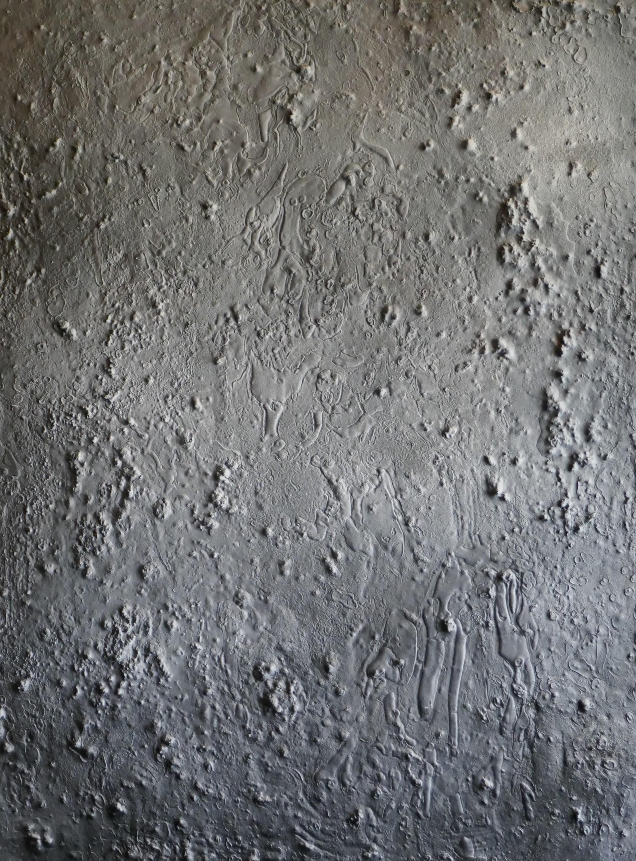 Rapimento astrale di JOSHUA BROWITT, Tela bianca, pittura a tecnica mista