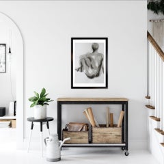 Back View BY MARY KNOWLAND, Figurative Art, Black and White Art, Figurative Art