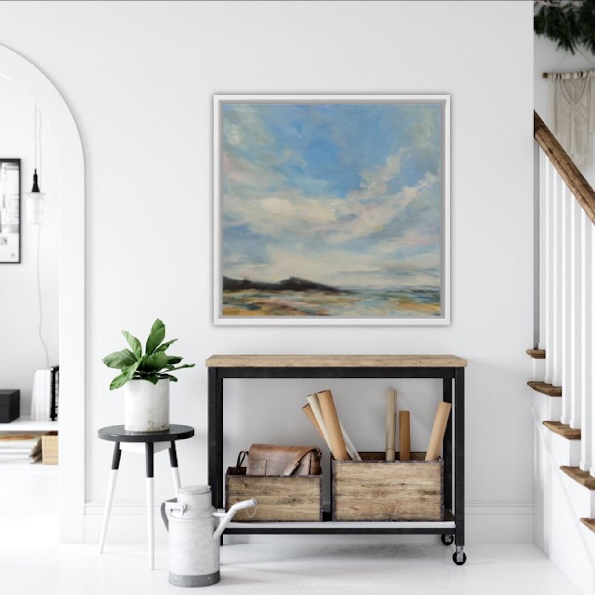 Watching The World With Innocent Eyes (Voir le monde avec des yeux innocents) par ALISON ORCHARD, Art original - Painting de Alison Orchard