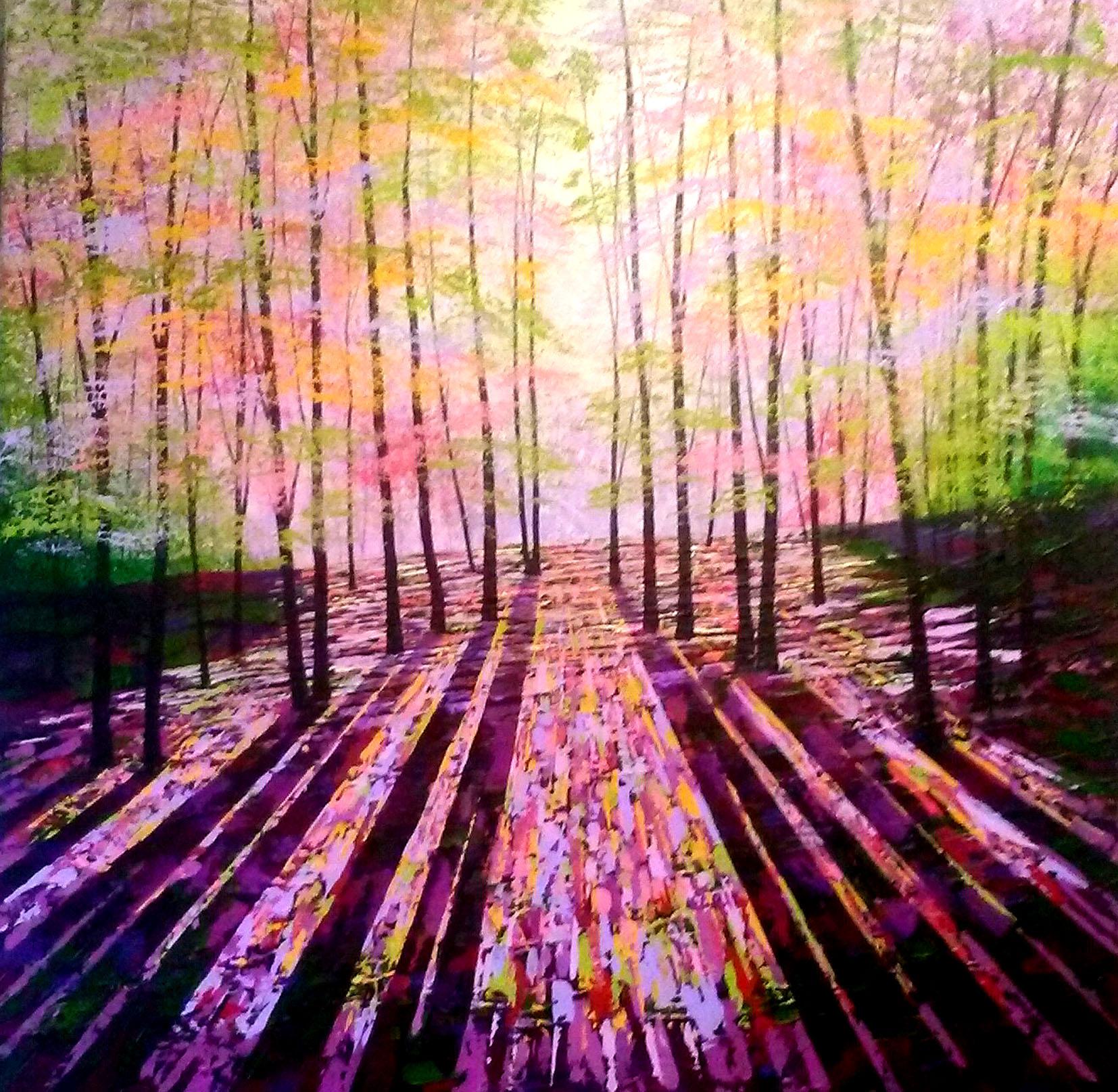 Amanda Horvath
The Harmony of Trees
Original Acrylic Painting on Canvas
Acrylics on canvas
Image size: H 76cm x W 76cm x D 3.5cms
Sold Unframed
Please note that in situ images are purely an indication of how a piece may look.

The Harmony of Trees