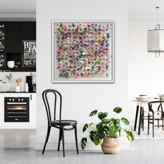 Michael Olsen, Multitude of Butterflies, Quirky Artwork, Sculpture Painting Art