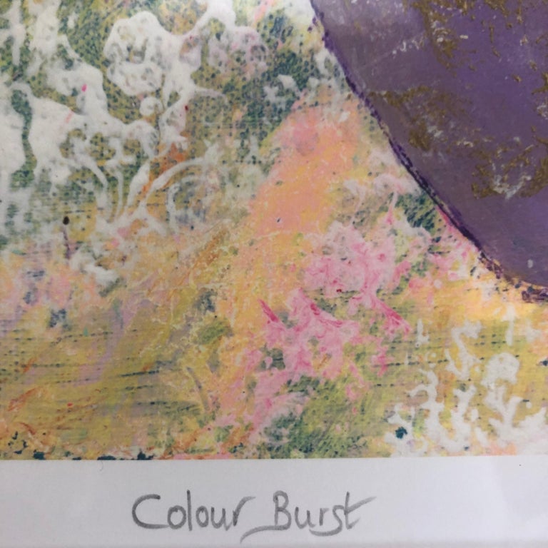 Amy Christie, Colour Burst, Bright Art, Floral Art, Still Life Print, Affordable For Sale 3
