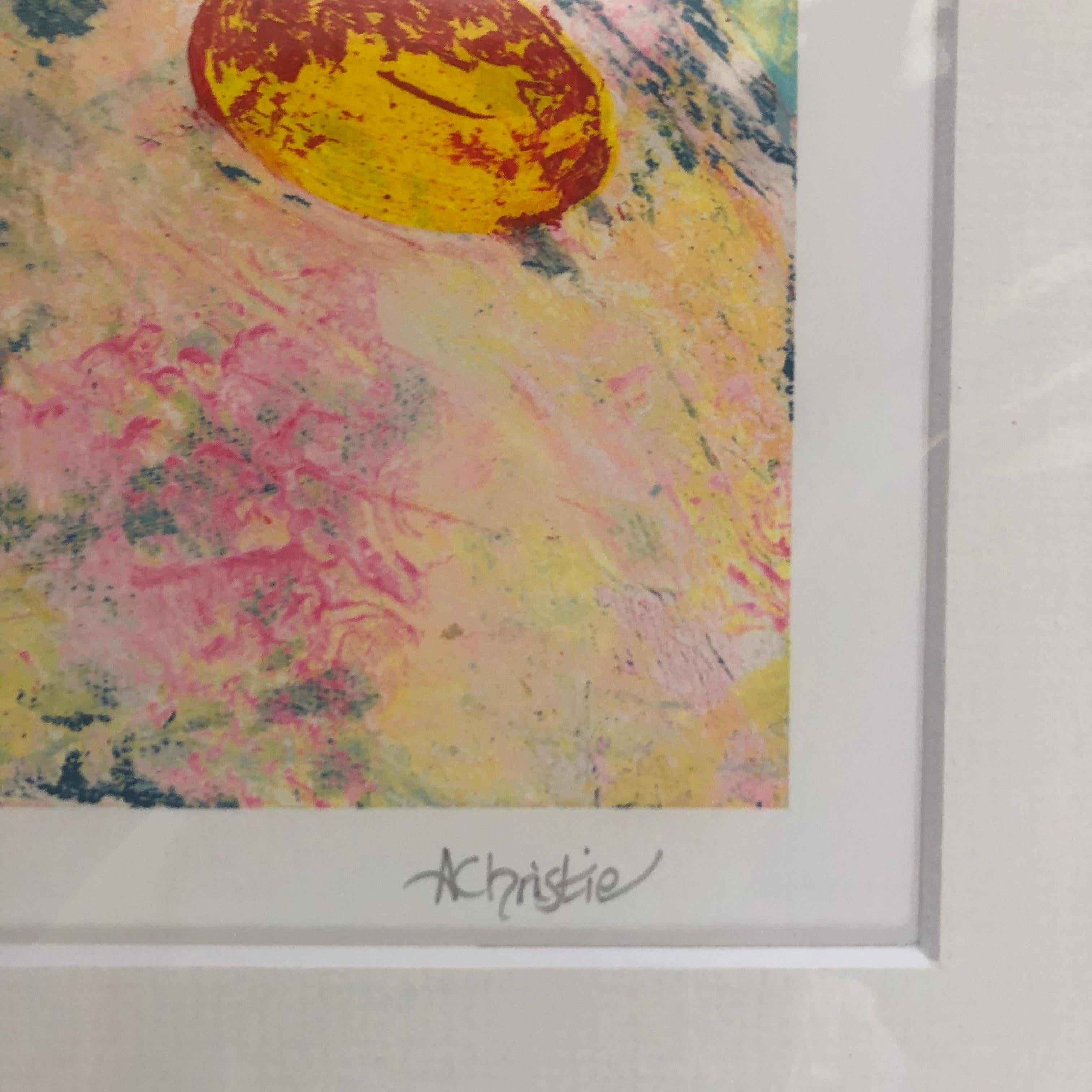 Amy Christie, Colour Burst, Bright Art, Floral Art, Still Life Print, Affordable For Sale 2
