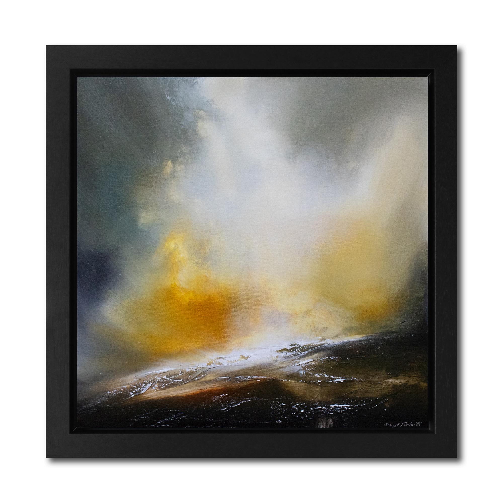 Passing Light, Sheryl Roberts, Contemporary Seascape Painting, Turner-esque Art