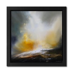 Passing Light, Sheryl Roberts, Contemporary Seascape Painting, Turner-esque Art