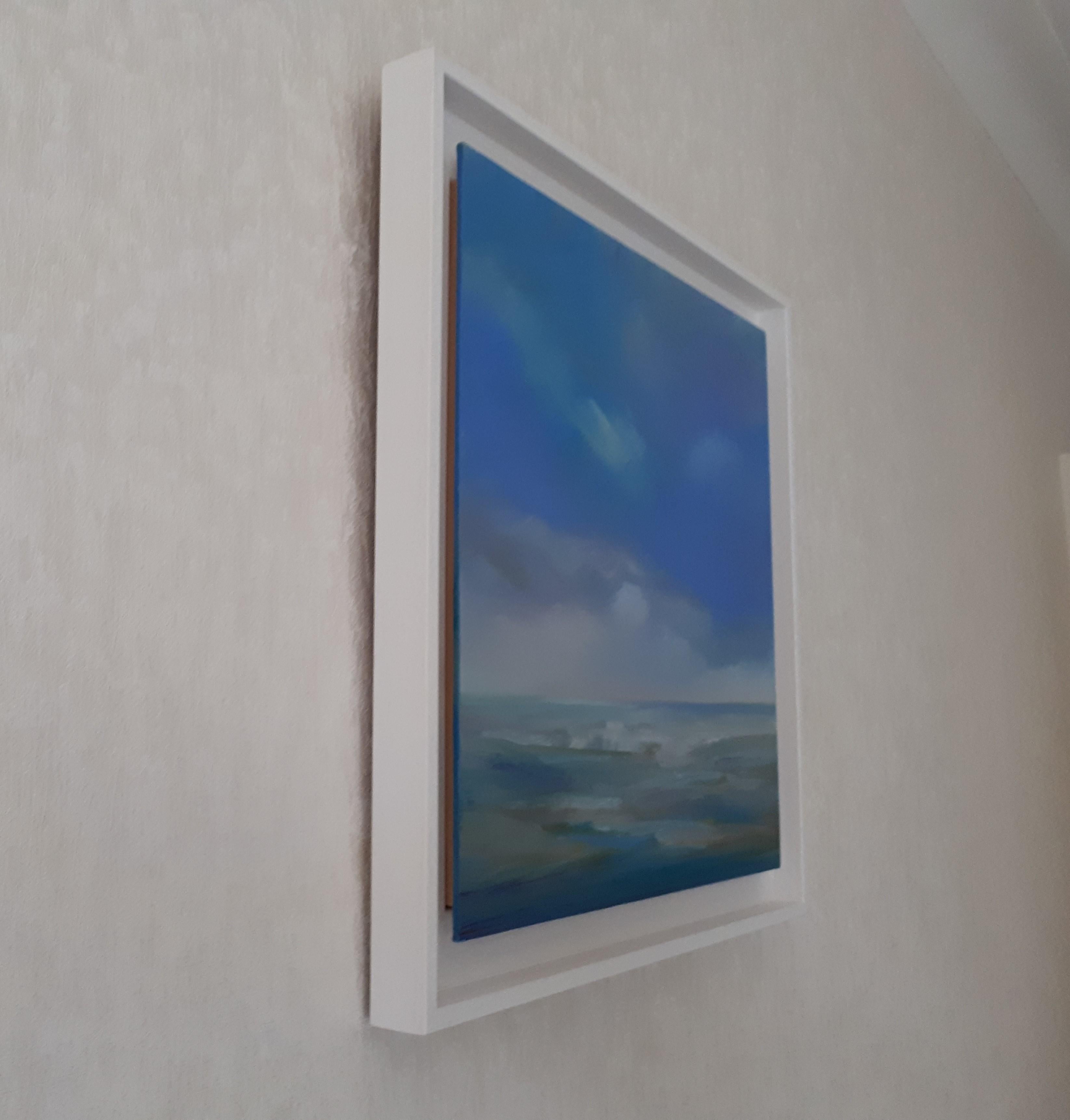 Helen Robison, Tranquillity, peinture originale de paysage marin, Art contemporain - Contemporain Painting par Helen Robinson