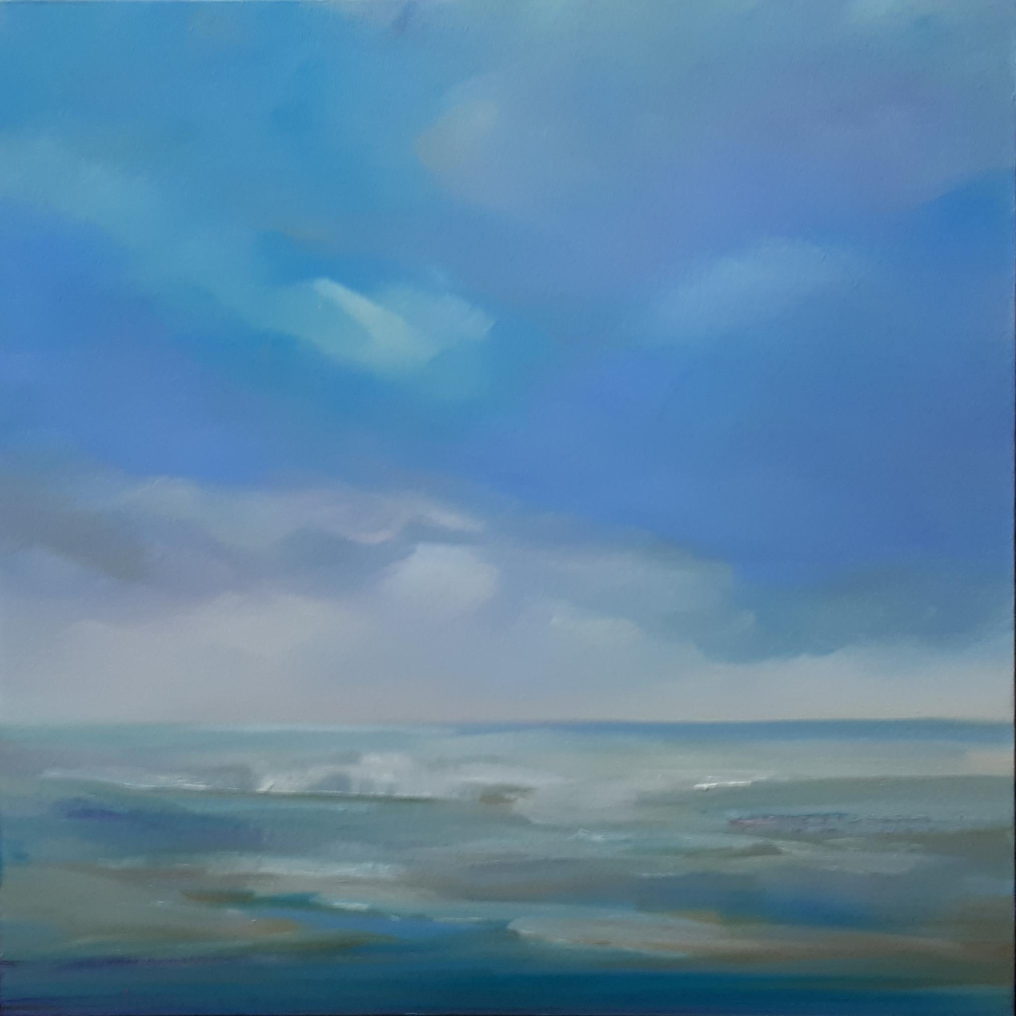 Helen Robison, Tranquillity, Original Seascape Painting, Contemporary Art