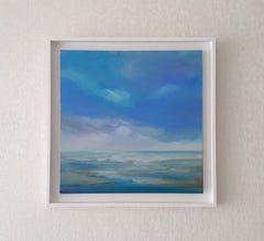 Helen Robison, Tranquillity, peinture originale de paysage marin, Art contemporain