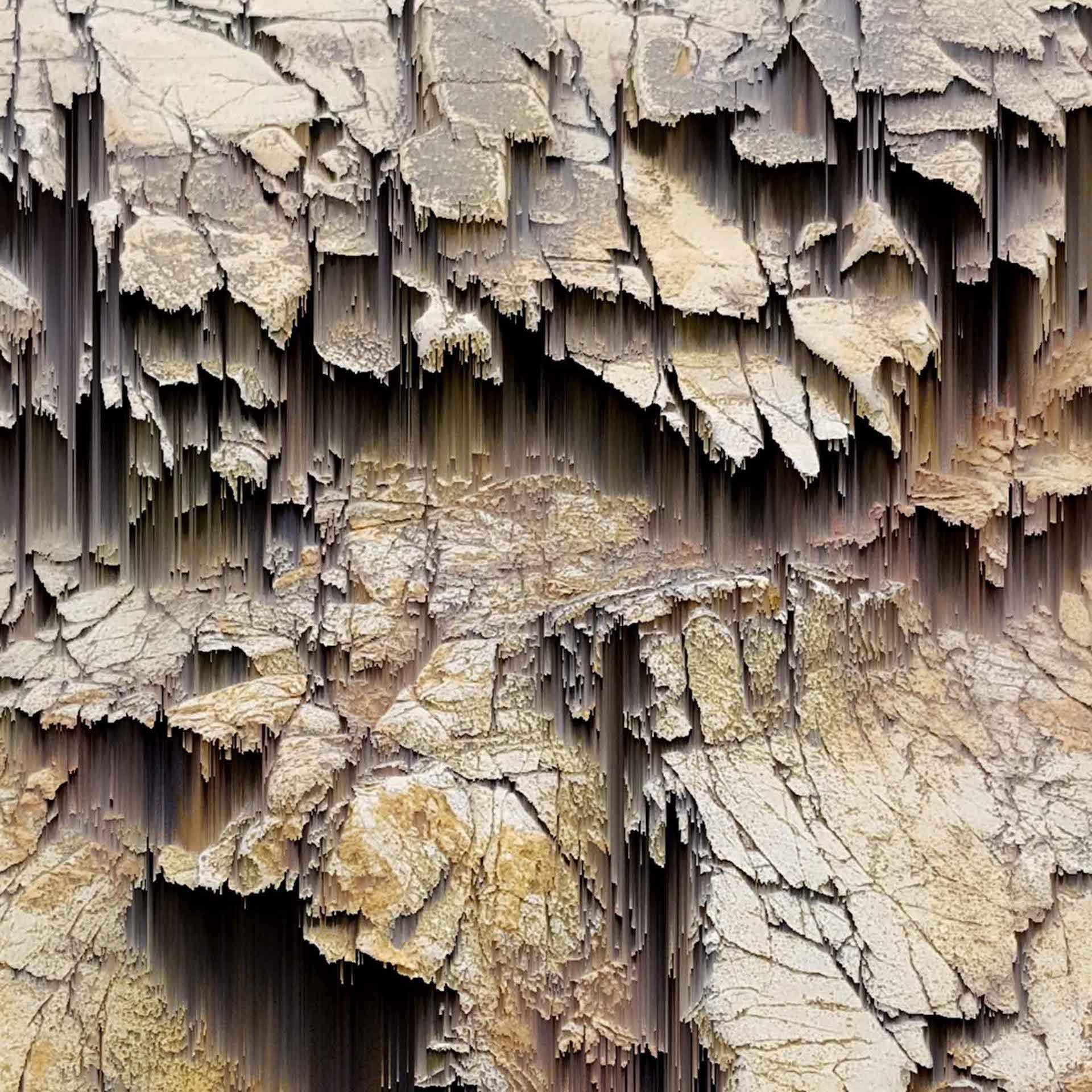 Katie Hallam, Erosion, Fotografie in limitierter Auflage, zeitgenössische digitale Kunst im Angebot 5