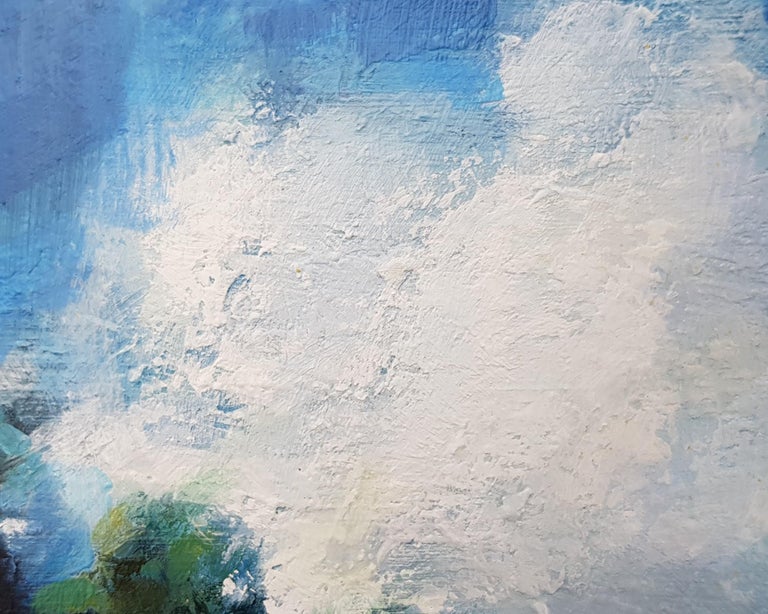 Sharon Williams Sharon Williams, Blue Skies, Bright Painting