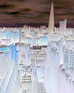 Shard London, Katie Hallam, Office Art, Affordable Art, London Landmark Art