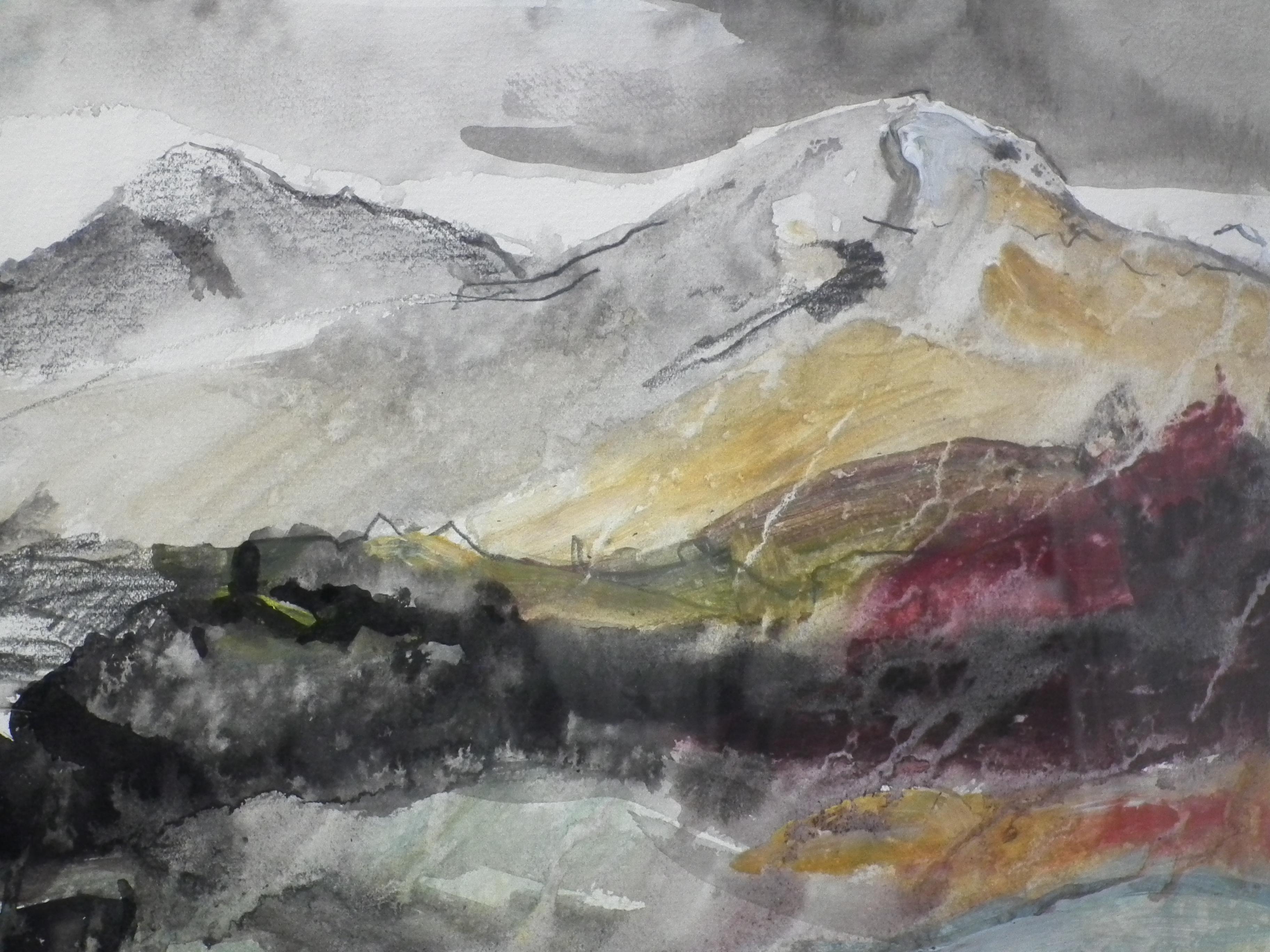 Dal suono di Arisaig, Tempesta d'inverno, Duncan MacDonald Johnson, artista gallese in vendita 3