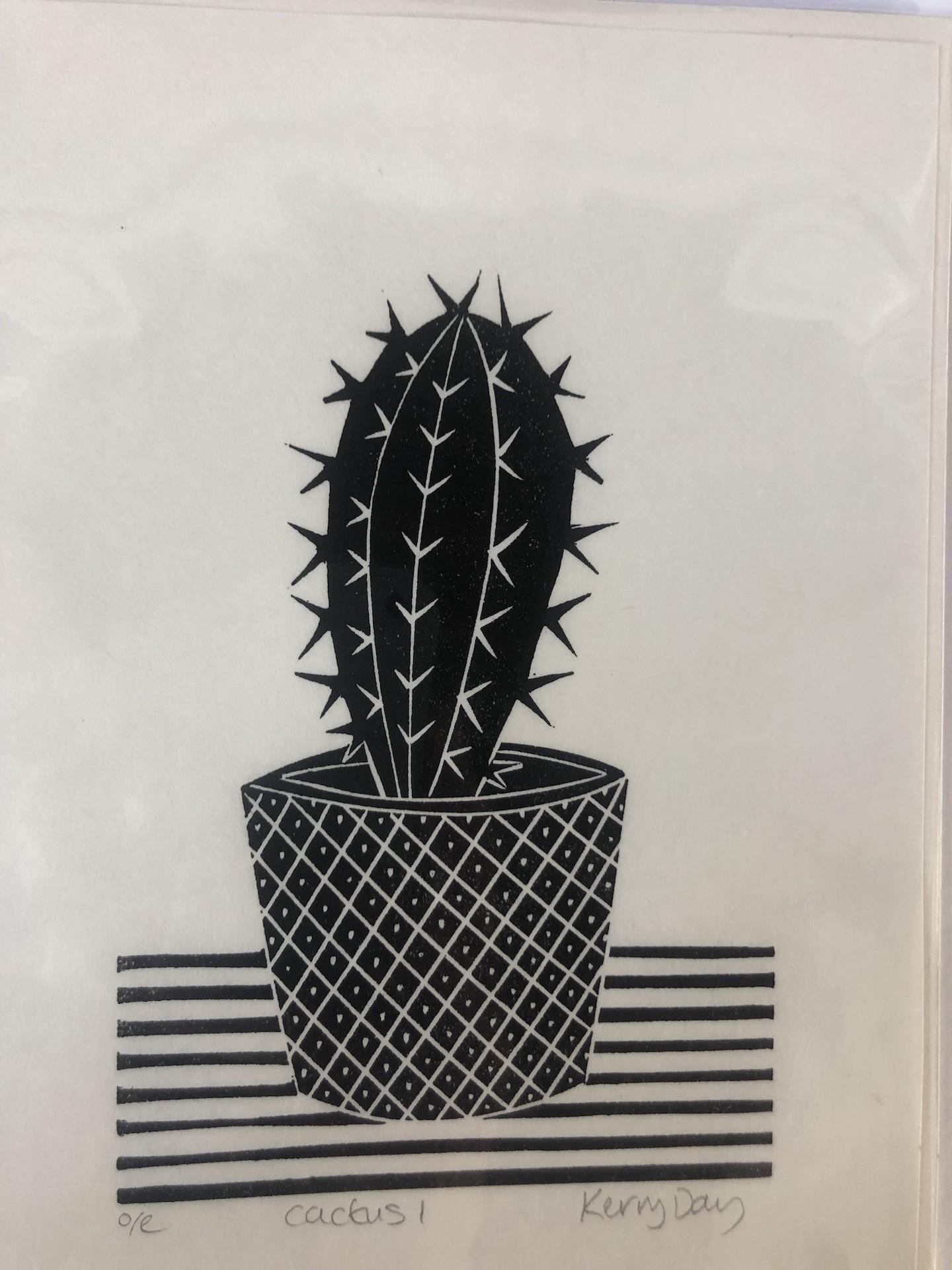 cactus printmaking