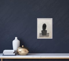 Kerry Day, Cactus I, Open Edition Print, Monochrome Print, Gift Art, Affordable