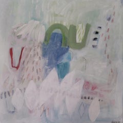 Flirtatious, Diane Whalley, Original Abstract Art, Pastel Painting, Bright Art
