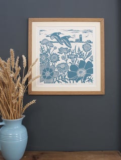 Over the Lighthouse by Kate Heiss, Hunstanton, Norfolk, Affordable Artwork